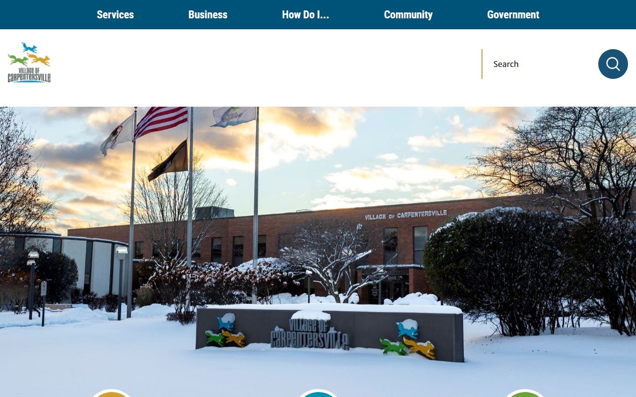 Carpentersville village portal for police department and arrest records