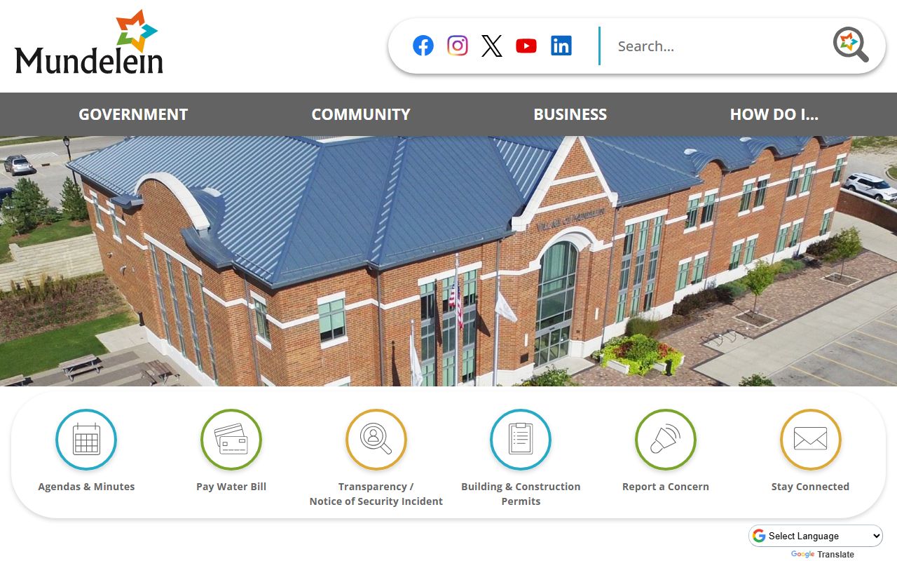 Mundelein Police Department portal for arrest records