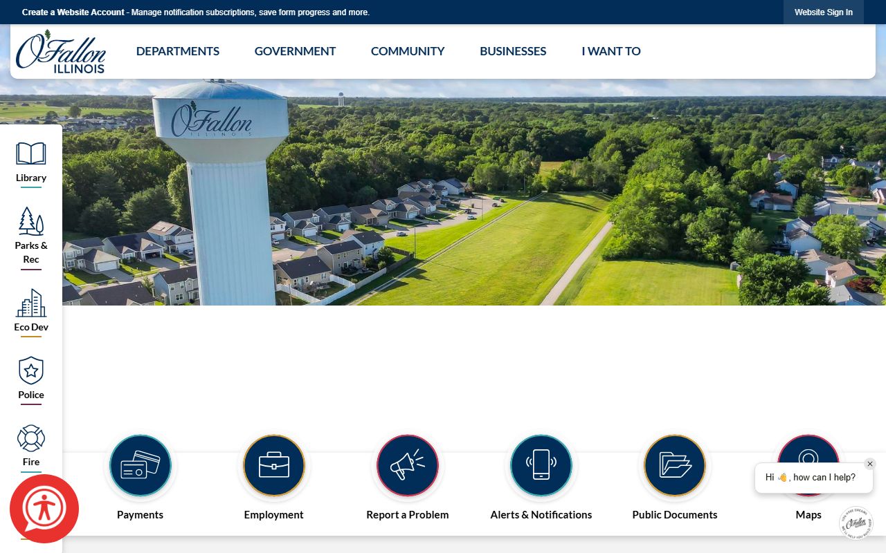 O'Fallon Police Department portal for arrest records