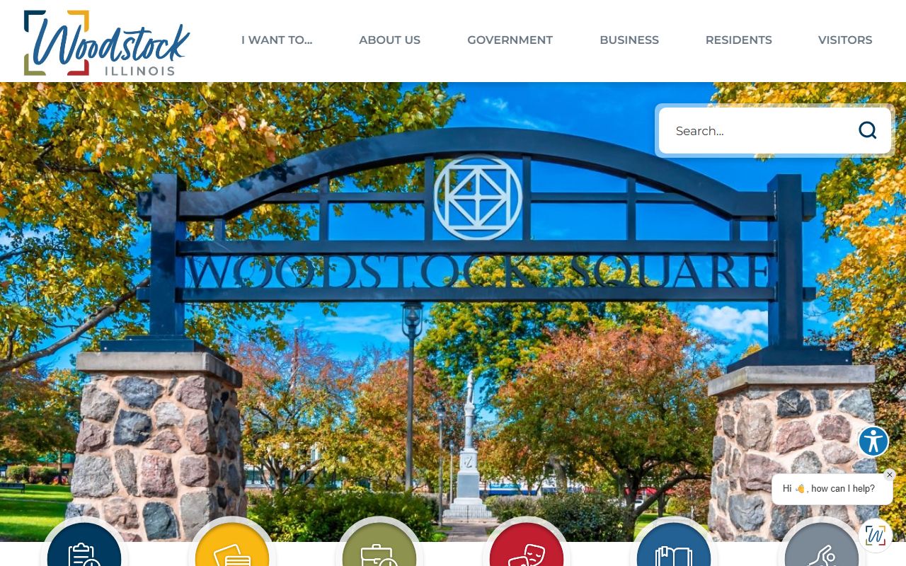 Woodstock city portal for police department arrest records