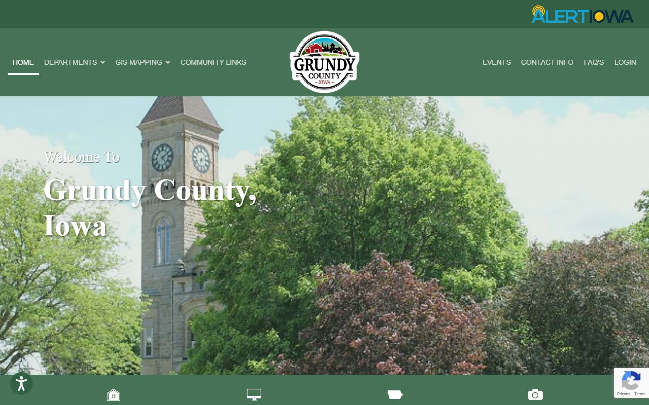 Grundy County portal for accessing arrest records information