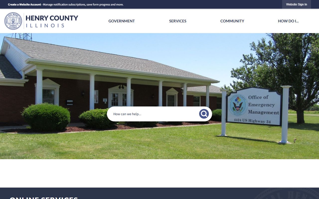Henry County portal for accessing arrest records information